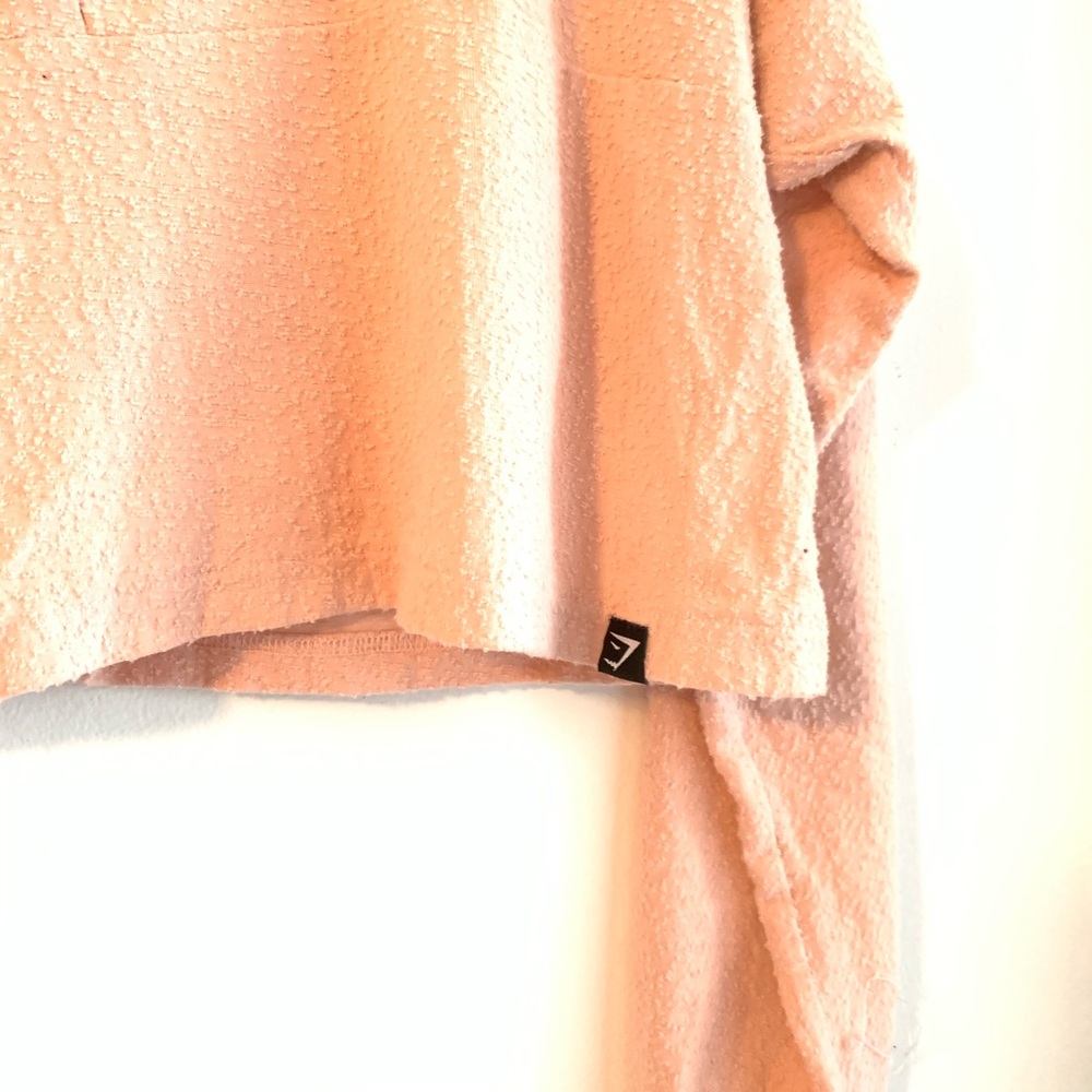 Gymshark Pink Towel Sweater - Picture 4 of 5